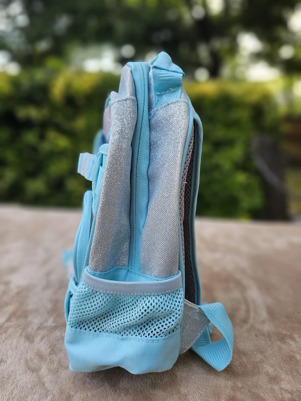 Pottery Bsrn Kids Sparkle Mini Backpack with Aqua Trim